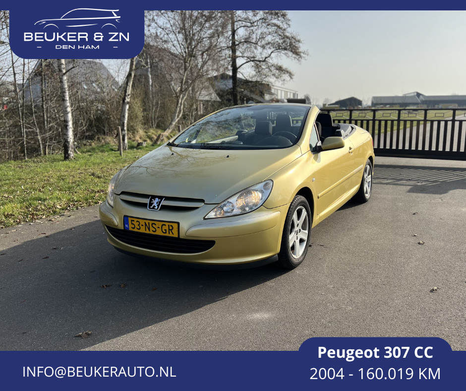 Peugeot 307 CC cabrio 1.6 Benzine