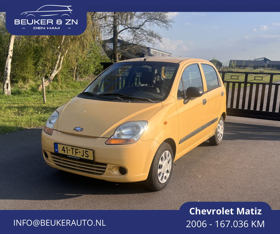 Chevrolet Matiz 0.8 benzine